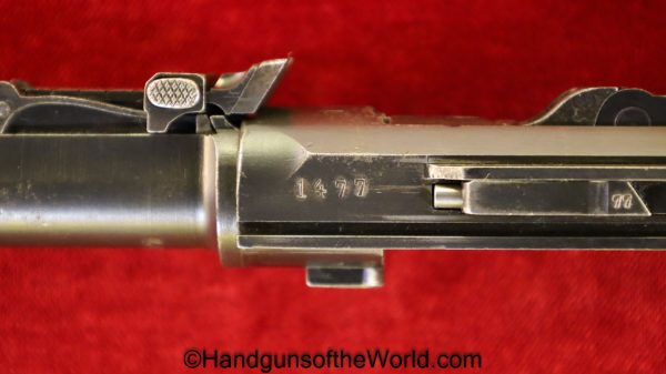 Luger LP.08, DWM 1917 Artillery, 9mm, German WWI Issue with an Original Stock - Image 32