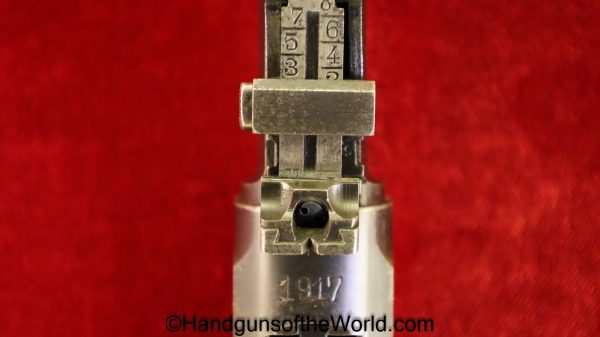 Luger LP.08, DWM 1917 Artillery, 9mm, German WWI Issue with an Original Stock - Image 34
