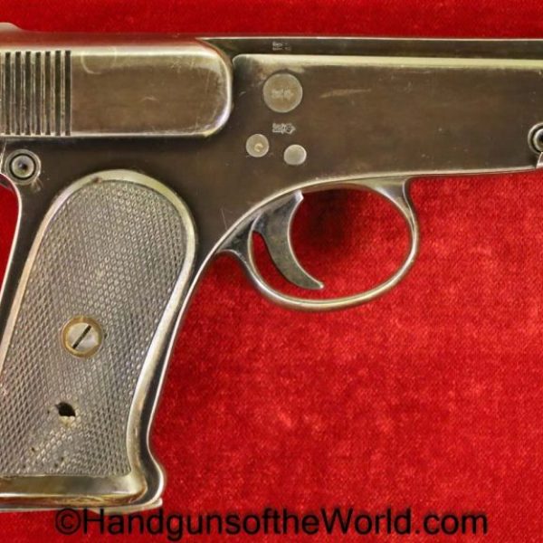 Jager, Pistole, Pocket, 7.65mm, German, WWI, WW1, Germany, Handgun, Pistol, C&R, Collectible, 32, .32, acp, auto, 7.65, Jaeger, Jager Pistol, Jaeger Pistol