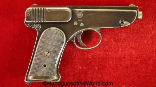 Jager, Pistole, Pocket, 7.65mm, German, WWI, WW1, Germany, Handgun, Pistol, C&R, Collectible, 32, .32, acp, auto, 7.65, Jaeger, Jager Pistol, Jaeger Pistol