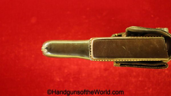 FN Browning 1922 Theuermann Drop Pattern Holster German WWII Issue Dated 1943 - Image 3