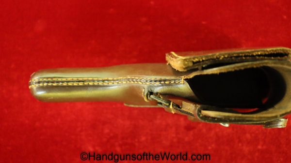 FN Browning 1922 Theuermann Drop Pattern Holster German WWII Issue Dated 1943 - Image 4