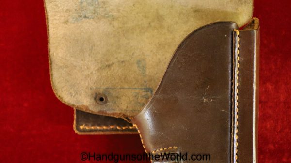 FN Browning 1922 Theuermann Drop Pattern Holster German WWII Issue Dated 1943 - Image 7