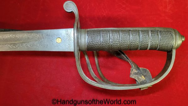 Wilkinson, Royal Artillery, Sword, With Provenance, 1901, James Auchinleck Dane, Dane, Original, Collectible, British, English, Royal, Artillery, UK