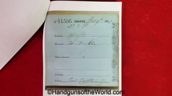Wilkinson Dress Sword With Lord Castlecuffe Provenance - Image 22