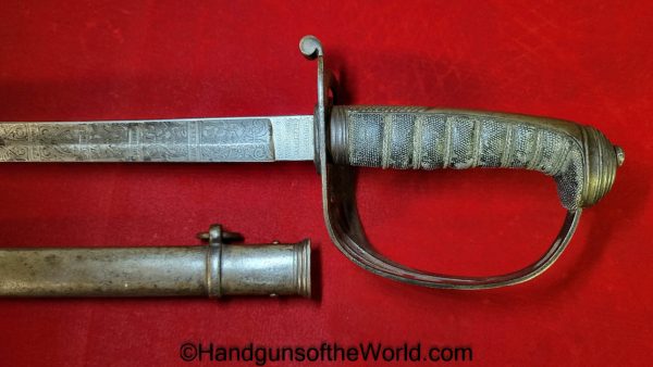 Wilkinson, Dress, Sword, With Lord Castlecuffe Provenance, Original, Collectible, British, English, 1862, Lord, Castlecuffe, England, Britain, United Kingdom
