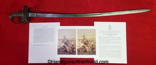 British, Infantry, Sword, with Victoria Rifles Provenance, Provenance, Original, Collectible, English, Busaine & Co, Stanley Masson, Masson, Victoria Rifles