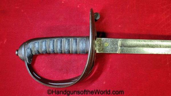 British Infantry Sword with Victoria Rifles Provenance - Image 4
