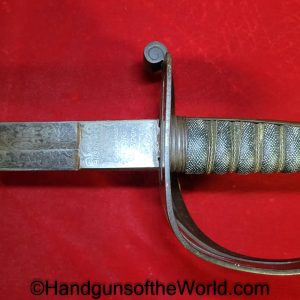 British, Infantry, Sword, with Victoria Rifles Provenance, Provenance, Original, Collectible, English, Busaine & Co, Stanley Masson, Masson, Victoria Rifles