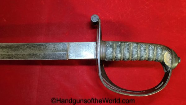 British, Infantry, Sword, with Victoria Rifles Provenance, Provenance, Original, Collectible, English, Busaine & Co, Stanley Masson, Masson, Victoria Rifles