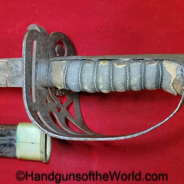 Wilkinson, Infantry, Sword, with Major General Browne, Provenance, Original, Collectible, British, English, General, Browne, Major, James Browne, 1888