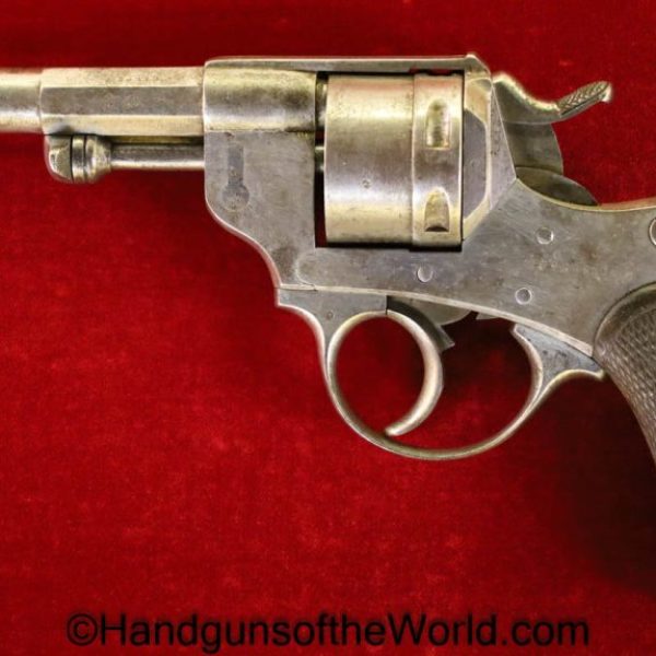 French, 1873, Revolver, 11mm, Dated, 1876, France, Handgun, Antique, Non FFL, Non-FFL, Model, Hand gun, Service, Service Revolver, WWI, WW1