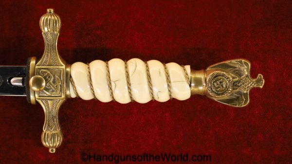 German Navy Officers Dagger, 2nd Model with Pennant - Image 6