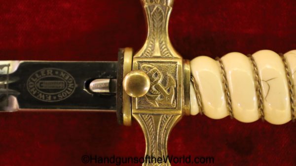 German Navy Officers Dagger, 2nd Model with Pennant - Image 15