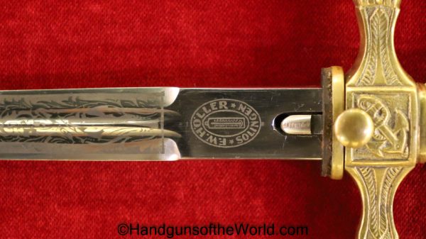 German Navy Officers Dagger, 2nd Model with Pennant - Image 16