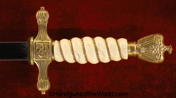 German Navy Officers Dagger, 2nd Model with Pennant - Image 11