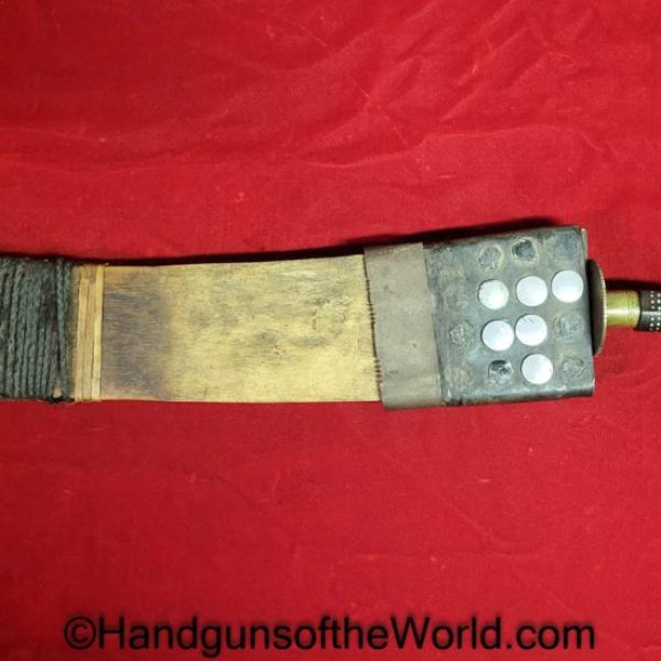 Filipino, Machete, WWII, Era, Provenance, WW2, Philippine, Japan, Japanese, Original, Collectible, Knife, Edged Weapon, Bringback, Bring Back, Boxed