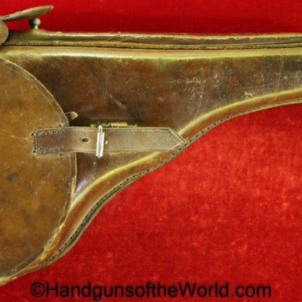 Luger, P.08, Navy, Holster, brown, leather, 6" barrel, F.J.Daniel/IB, LZA-H-Strassburg, Original, Collectible, WWI, WW1, German, Germany, P.04, P04, P 04