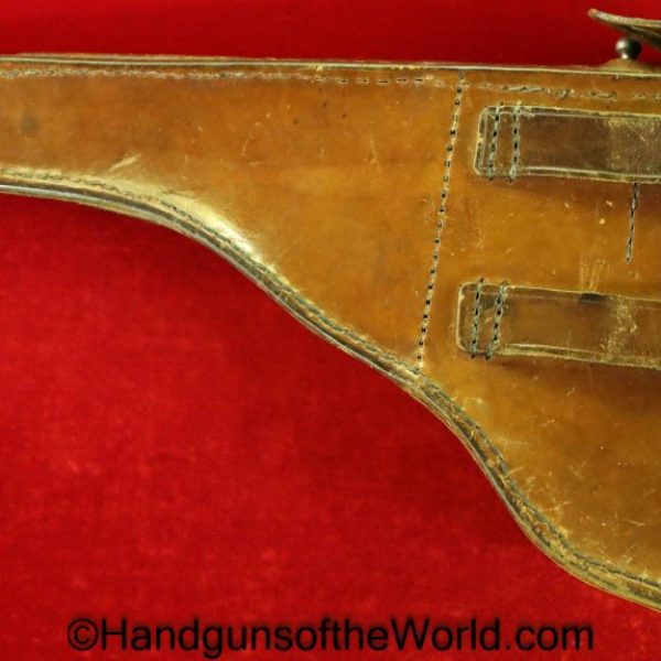 Luger, P.08, Navy, Holster, brown, leather, 6" barrel, F.J.Daniel/IB, LZA-H-Strassburg, Original, Collectible, WWI, WW1, German, Germany, P.04, P04, P 04