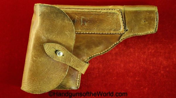 Radom, P-35, VIS, Holster, WWII, Era, Original, Collectible, Brown, leather, P35, P.35, P 35, German, Germany, WW2, Handgun, Pistol, Hand gun