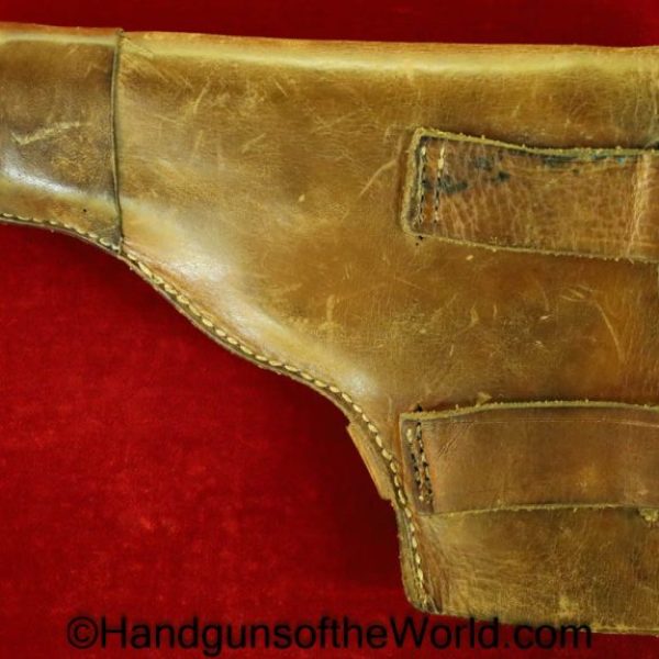 Radom, P-35, VIS, Holster, WWII, Era, Original, Collectible, Brown, leather, P35, P.35, P 35, German, Germany, WW2, Handgun, Pistol, Hand gun