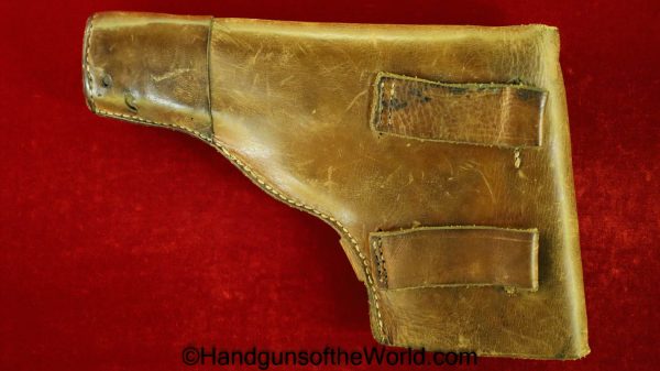 Radom, P-35, VIS, Holster, WWII, Era, Original, Collectible, Brown, leather, P35, P.35, P 35, German, Germany, WW2, Handgun, Pistol, Hand gun