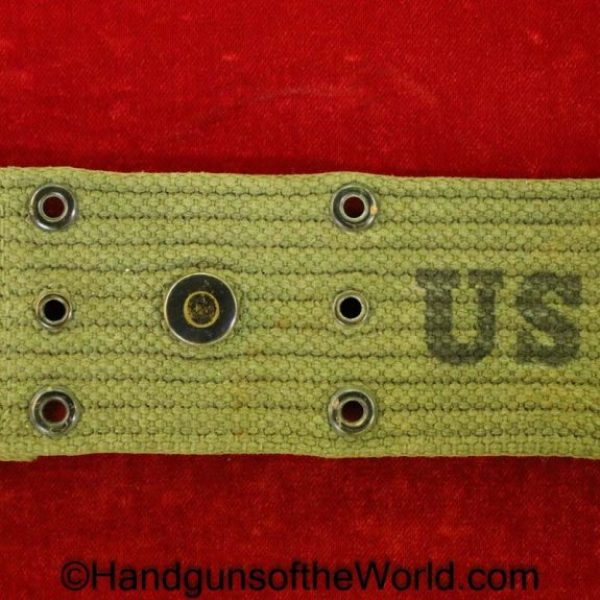 US, M1936, Belt, green, canvas, Vietnam, Viet Nam, Viet-Nam, 1936, Model, 1959, Original, Collectible, American, USA, Americana, America, War, Cold War