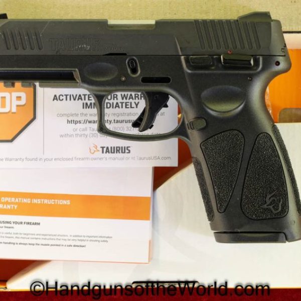 Taurus, G3, 9mm, Like New, Handgun, Pistol, Brazil, Brazilian, LNIB, Like New in Box, Modern, Hand gun, G-3, G 3, G, 3, 9