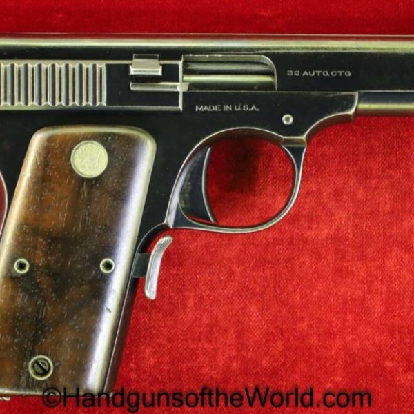 S&W, 1913, .32acp, 32, .32, acp, auto, 7.65, 7.65mm, Smith and Wesson, Smith & Wesson, Handgun, Pistol C&R, Collectible, Pocket, Hand gun, American, USA