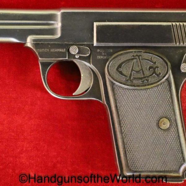 Armand Gavage, Pocket, 7.65mm, French, Commercial, Armand, Gavage, Handgun, Pistol, C&R, Collectible, Belgian, Belgium, 32, .32, acp, auto, 7.65, Hand gun