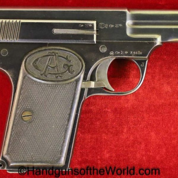 Armand Gavage, Pocket, 7.65mm, French, Commercial, Armand, Gavage, Handgun, Pistol, C&R, Collectible, Belgian, Belgium, 32, .32, acp, auto, 7.65, Hand gun