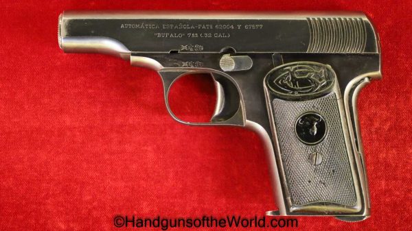 Gabilondo & Cie, Bufalo, .32acp, Made in Spain, Spain, Spanish, Handgun, Pistol, C&R, Collectible, Pocket, 32, .32, acp, auto, 7.65, 7.65mm, Llama