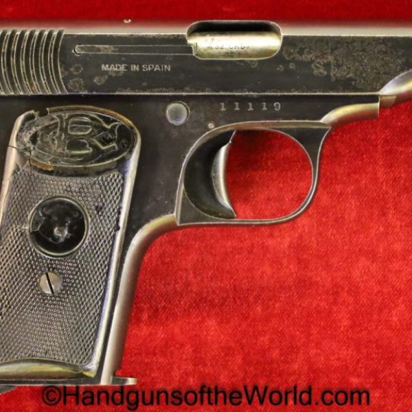 Gabilondo & Cie, Bufalo, .32acp, Made in Spain, Spain, Spanish, Handgun, Pistol, C&R, Collectible, Pocket, 32, .32, acp, auto, 7.65, 7.65mm, Llama