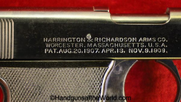 H&R, Self Loading, .32acp, Siamese Contract, Siam, Siamese, 32, .32, acp, auto, Handgun, Pistol, C&R, Collectible, Pocket, Harrington and Richardson