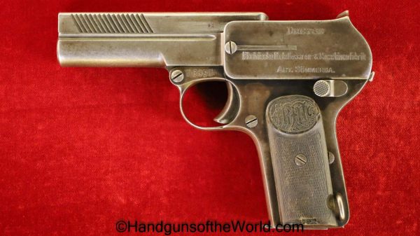 Dreyse, 1907, 7.65mm, Czech, Military, Proofed, 1922, Unit Marked, Handgun, Pistol, C&R, Collectible, German, Germany, Czechoslovakia, Pocket, 32, .32, acp