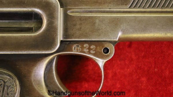 Dreyse, 1907, 7.65mm, Czech, Military, Proofed, 1922, Unit Marked, Handgun, Pistol, C&R, Collectible, German, Germany, Czechoslovakia, Pocket, 32, .32, acp
