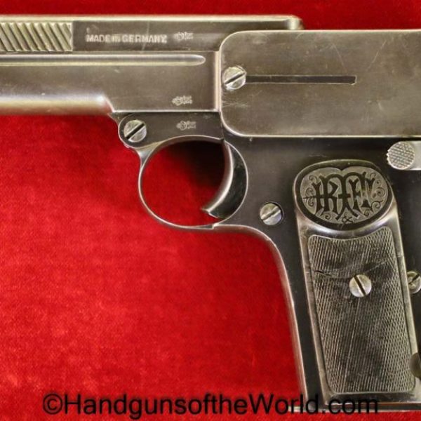 Dreyse, 1907, 7.65mm, Very Late Production, Late, German, Germany, Handgun, Pistol, C&R, Collectible, Pocket, 32, .32, acp, auto, 7.65, Hand gun