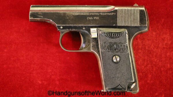 Bascaran Martian, 7.65mm, Police Marked, Out of this World, Police, Marked, Martian, Bascaran, Spain, Spanish, Handgun, Pistol, C&R, Collectible, 32, .32