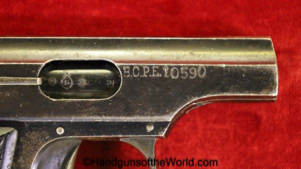 Bascaran Martian, 7.65mm, Police Marked, Out of this World, Police, Marked, Martian, Bascaran, Spain, Spanish, Handgun, Pistol, C&R, Collectible, 32, .32