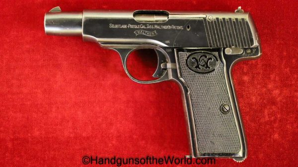 Walther, Model 4, 7.65mm, British Proofed, German, Germany, Handgun, Pistol, C&R, Collectible, British, Proofed, English, 32, .32, acp, auto, 7.65