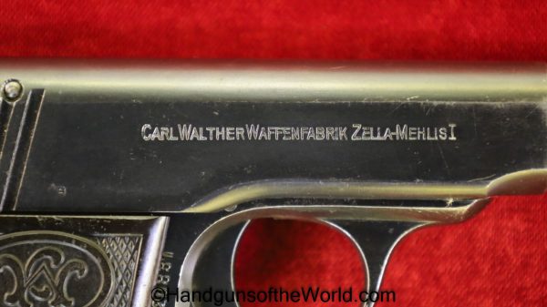 Walther, Model 4, 7.65mm, British Proofed, German, Germany, Handgun, Pistol, C&R, Collectible, British, Proofed, English, 32, .32, acp, auto, 7.65