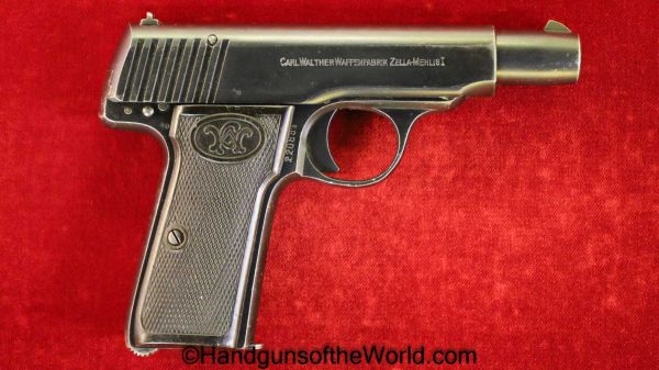 Walther, Model 4, 7.65mm, British Proofed, German, Germany, Handgun, Pistol, C&R, Collectible, British, Proofed, English, 32, .32, acp, auto, 7.65