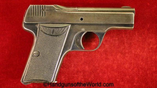 Leonhardt, Pocket, 7.65mm, German, Germany, Handgun, Pistol, C&R, Collectible, Pocket, 32, .32, acp, auto, 7.65, Hand gun, Beholla, Menta, Stenda