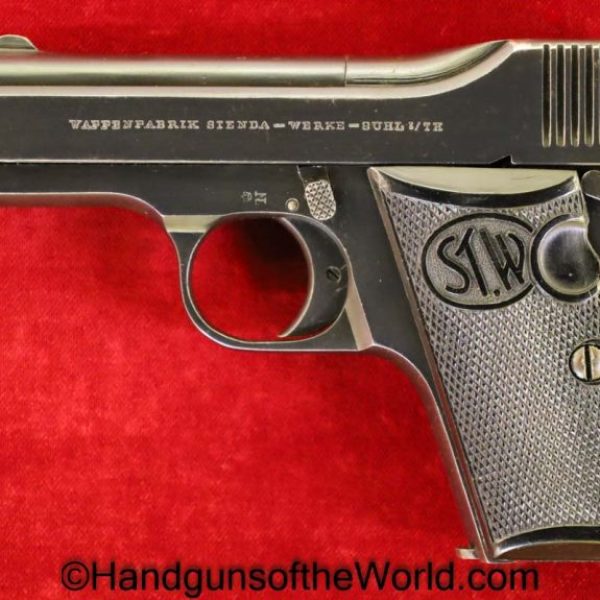 Stenda, Pocket, 7.65mm, Late Variation, German, Germany, Handgun, Pistol, C&R, Collectible, Hand gun, Pocket, 32, .32, acp, auto, Late, Production, Variant