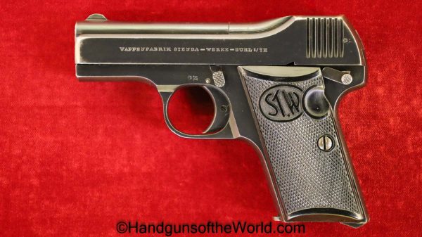 Stenda, Pocket, 7.65mm, Late Variation, German, Germany, Handgun, Pistol, C&R, Collectible, Hand gun, Pocket, 32, .32, acp, auto, Late, Production, Variant