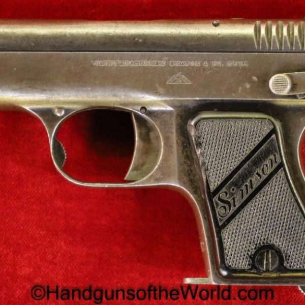 Simson, 1927, 6.35mm, German, Germany, Handgun, Pistol, C&R, Collectible, VP, Vest Pocket, Model, 6.35, 25, .25, acp, auto, Simson Waffenfabrik