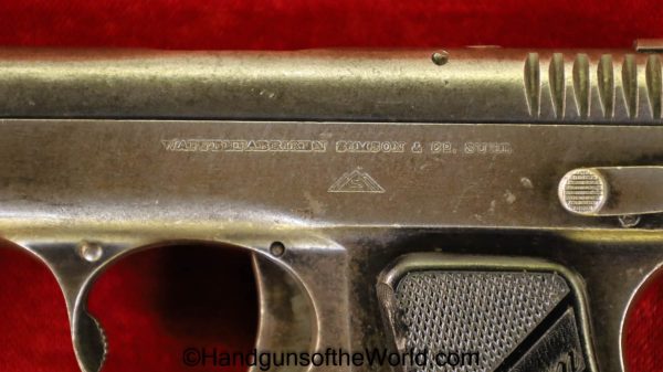 Simson, 1927, 6.35mm, German, Germany, Handgun, Pistol, C&R, Collectible, VP, Vest Pocket, Model, 6.35, 25, .25, acp, auto, Simson Waffenfabrik