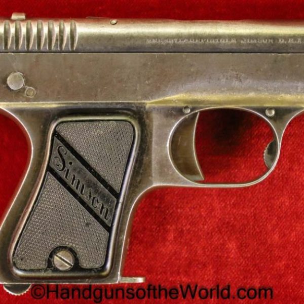 Simson, 1927, 6.35mm, German, Germany, Handgun, Pistol, C&R, Collectible, VP, Vest Pocket, Model, 6.35, 25, .25, acp, auto, Simson Waffenfabrik