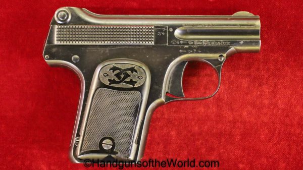 Clement, 1909, 6.35mm, Model, Handgun, Pistol, C&R, Collectible, Hand gun, VP, Vest Pocket, Belgian, Belgium, 25, .25, acp, auto, Charles, Vintage