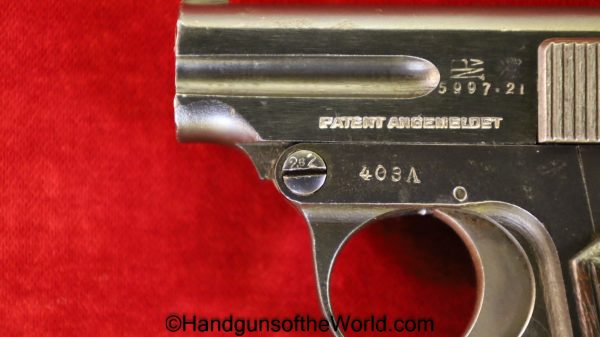 OWA 1922, 6.35mm, Early Model - Image 11